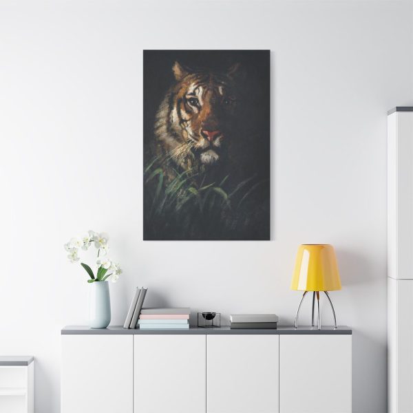 91655-217.jpg Tiger's Head painting in high Standard Canvas