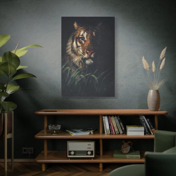91655-219.jpg Tiger's Head painting in high Standard Canvas