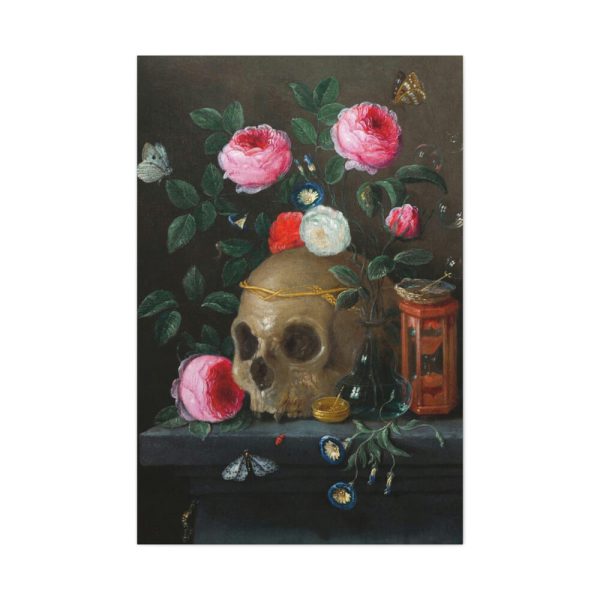 Vanitas Still Life by  Jan van Kessel Standard Canvas
