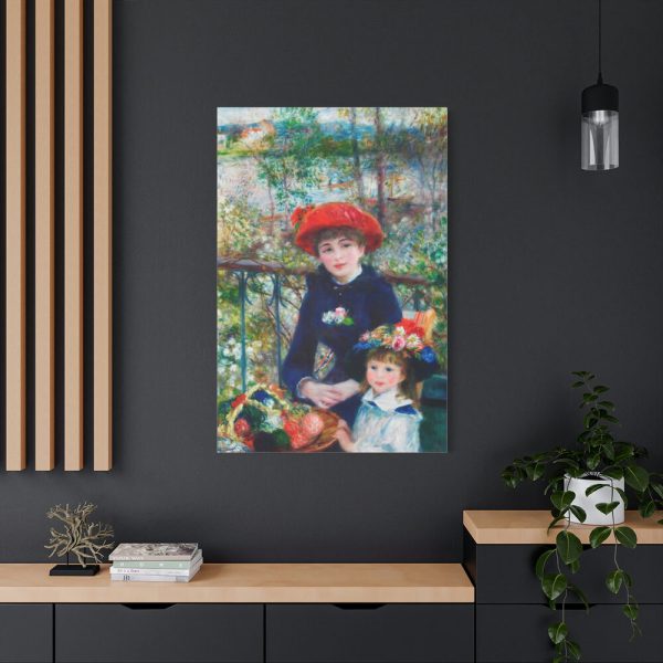 91655-3.jpg Two Sisters (On the Terrace) by Pierre-Auguste Renoir Standard Canvas