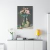 91655-32.jpg Moss Roses in a Vase by Edouard Manet Standard Canvas