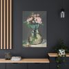 91655-33.jpg Moss Roses in a Vase by Edouard Manet Standard Canvas