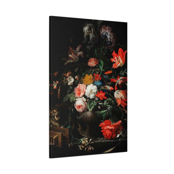 91655-45.jpg The Overturned Bouquet by Abraham Mignon Standard Canvas