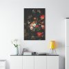 91655-47.jpg The Overturned Bouquet by Abraham Mignon Standard Canvas