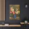 91655-53.jpg Bouquet of Roses by Pierre-Auguste Renoir Standard Canvas