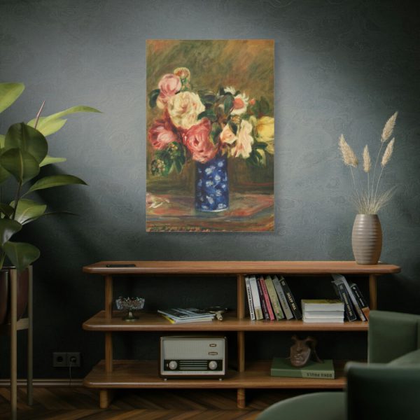 91655-54.jpg Bouquet of Roses by Pierre-Auguste Renoir Standard Canvas