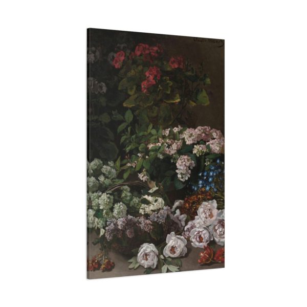 91655-60.jpg Spring Flowers by Claude Monet Standard Canvas