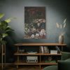 91655-64.jpg Spring Flowers by Claude Monet Standard Canvas