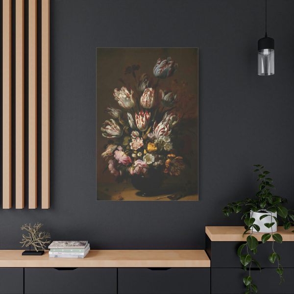 91655-68.jpg Still Life With Flowers by Hans Bollongier Standard Canvas