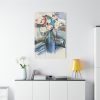 91655-7.jpg Roses in a Bottle by Paul Cézanne Standard Canvas