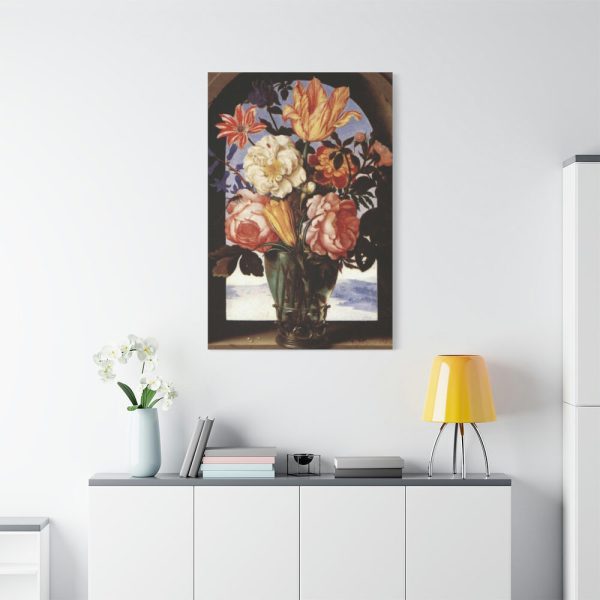 91655-82.jpg Bouquet of Flowers by Ambrosius Bosschaert Standard Canvas