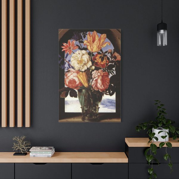 91655-83.jpg Bouquet of Flowers by Ambrosius Bosschaert Standard Canvas