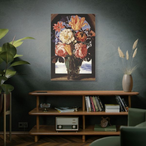 91655-84.jpg Bouquet of Flowers by Ambrosius Bosschaert Standard Canvas