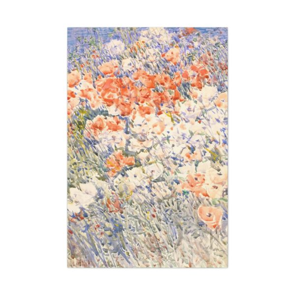 91655-91.jpg The Island Garden by Frederick Childe Hassam Standard Canvas