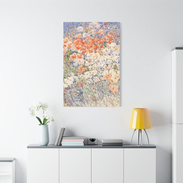 91655-92.jpg The Island Garden by Frederick Childe Hassam Standard Canvas