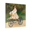 91663-100.jpg Jean Monet on His Hobby Horse by Claude Monet Standard Canvas