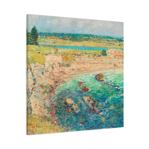 91663-15.jpg Bailey’s Beach by Frederick Childe Hassam Standard Canvas