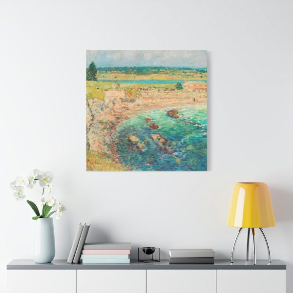 91663-17.jpg Bailey’s Beach by Frederick Childe Hassam Standard Canvas