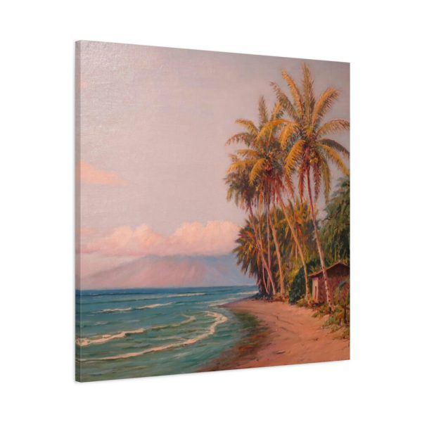 91663-20.jpg Lahaina Beach - West Maui by D. Howard Hitchcock Standard Canvas