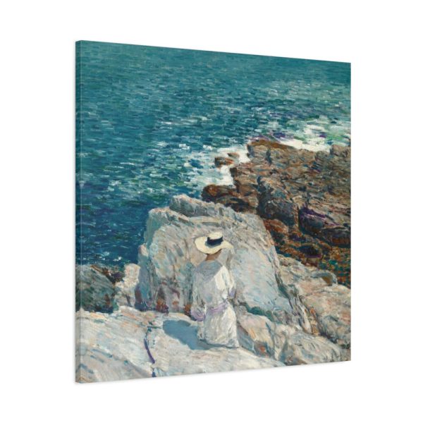 91663-25.jpg The South Ledges, Appledore by Frederick Childe Hassam Standard Canvas