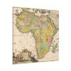 Kaart van Afrika by Carel Allard Standard Canvas