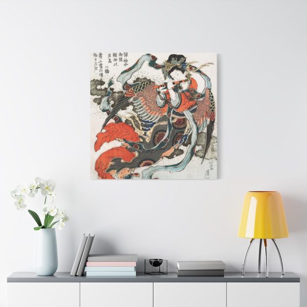 91663-42.jpg Japanese Woman by Katsushika Hokusai Standard Canvas