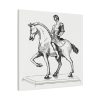 91663-45.jpg Man on a Horse by Gazette Des Beaux-Arts Standard Canvas