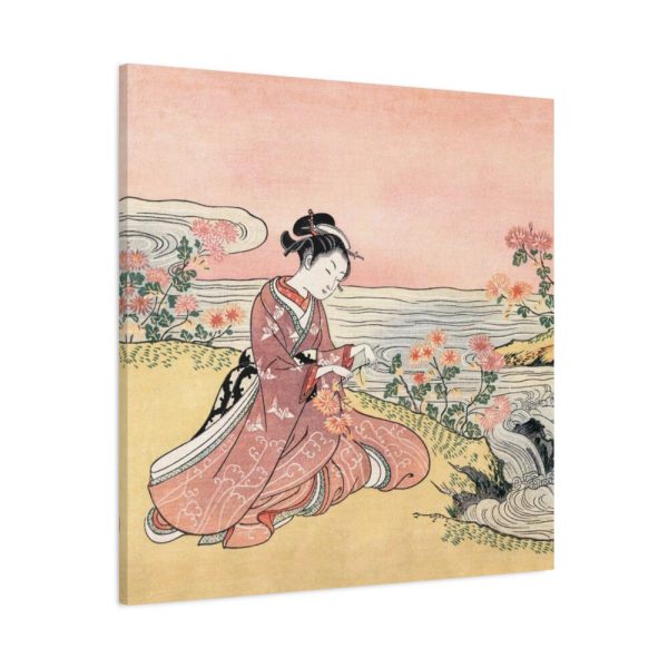 91663-50.jpg Japanese woman by Suzuki Harunobu Standard Canvas