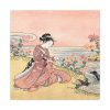 91663-51.jpg Japanese woman by Suzuki Harunobu Standard Canvas