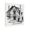 Residential Building by Gazette Des Beaux-Arts Standard Canvas