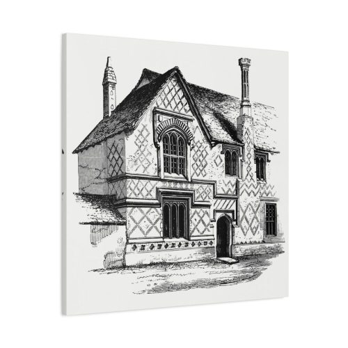 Residential Building by Gazette Des Beaux-Arts Standard Canvas