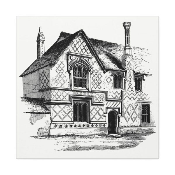 Residential Building by Gazette Des Beaux-Arts Standard Canvas