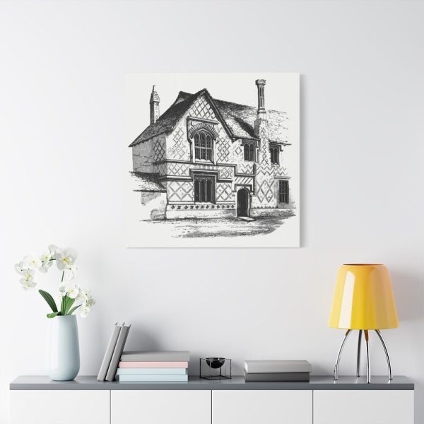 Residential Building by Gazette Des Beaux-Arts Standard Canvas