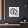Residential Building by Gazette Des Beaux-Arts Standard Canvas