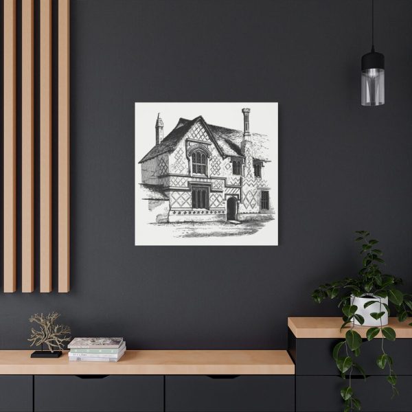 Residential Building by Gazette Des Beaux-Arts Standard Canvas