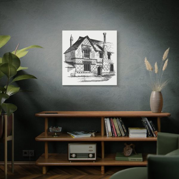 Residential Building by Gazette Des Beaux-Arts Standard Canvas