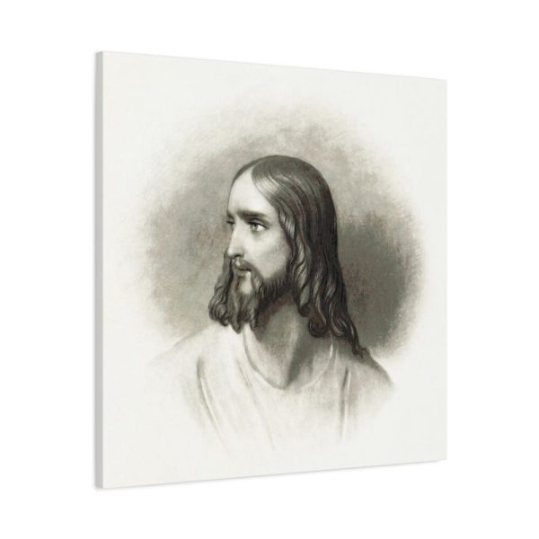 91663-65.jpg Jesus Christ Portrait by Rufus Wilmot Griswold Standard Canvas