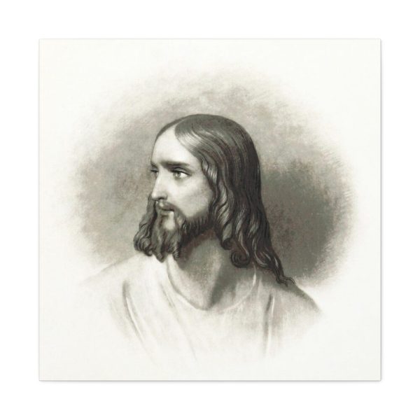 91663-66.jpg Jesus Christ Portrait by Rufus Wilmot Griswold Standard Canvas