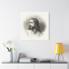 91663-67.jpg Jesus Christ Portrait by Rufus Wilmot Griswold Standard Canvas