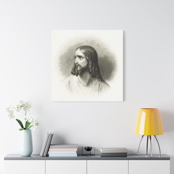 91663-67.jpg Jesus Christ Portrait by Rufus Wilmot Griswold Standard Canvas