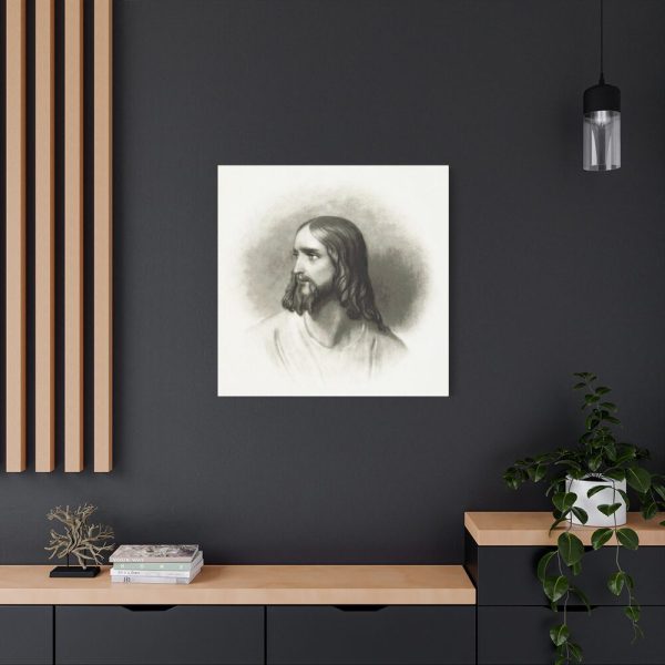 91663-68.jpg Jesus Christ Portrait by Rufus Wilmot Griswold Standard Canvas