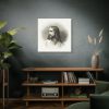 91663-69.jpg Jesus Christ Portrait by Rufus Wilmot Griswold Standard Canvas