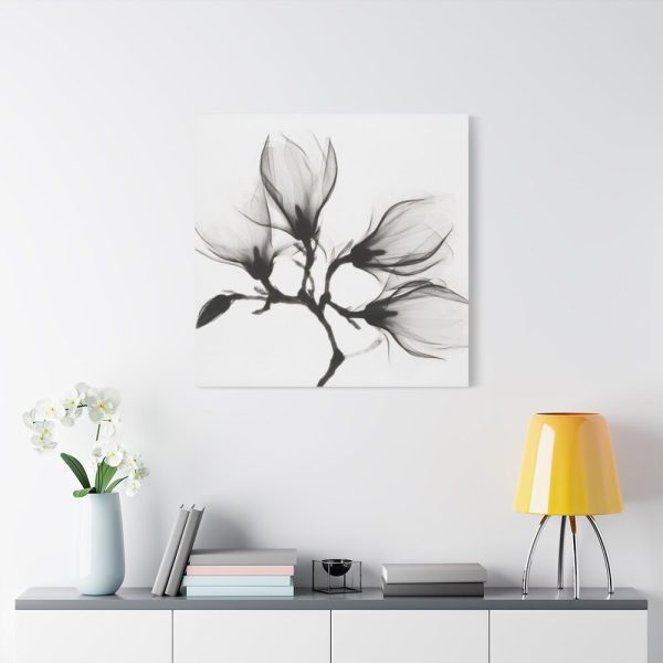 91663-72.jpg Magnolia Branch with Four Flowers Standard Canvas