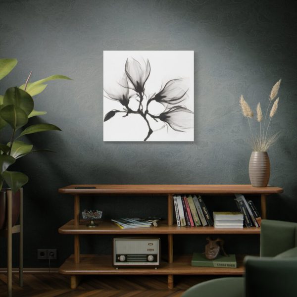 91663-74.jpg Magnolia Branch with Four Flowers Standard Canvas
