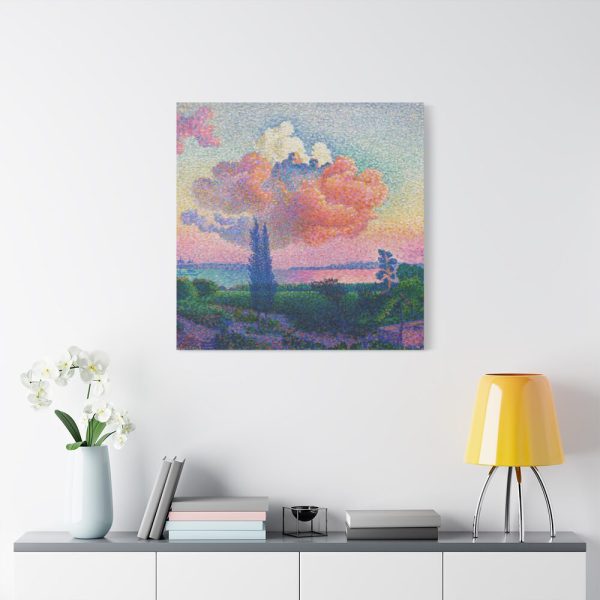 91663-87.jpg The Pink Cloud by Henri-Edmond Cross Standard Canvas