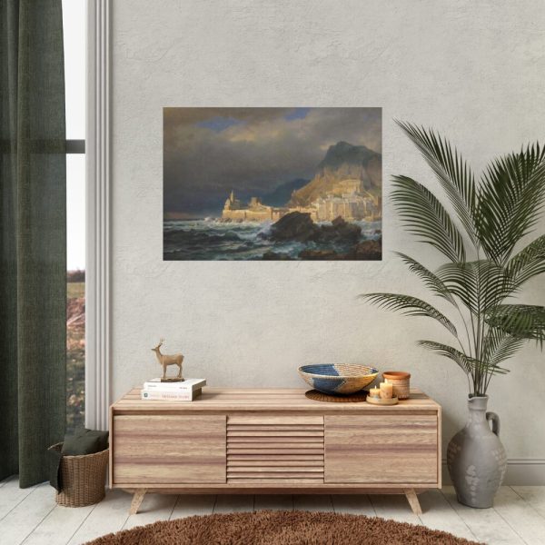 92408-100.jpg Porto Venere, Spezia, Italy by William Stanley Haseltine Poster