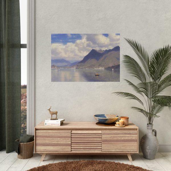 92408-103.jpg Lago Maggiore by William Stanley Haseltine Poster