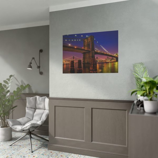 92408-128.jpg Brooklyn Bridge Landmark Historic New York Poster