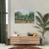The Artist's Garden at Eragny by Camille Pissarro Poster