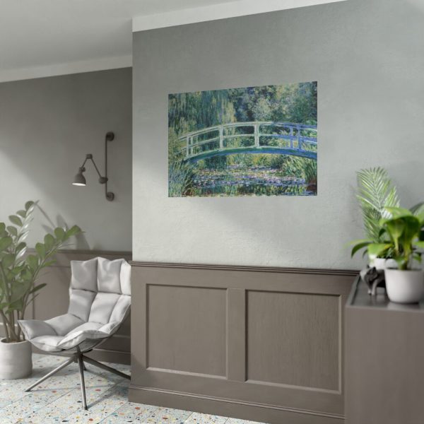 92408-131.jpg Water Lilies and Japanese Bridge by Claude Monet Poster